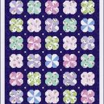 Ranken ton in ton in lilac/silver  - 1 Stück = 2,10 Meter