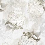 Vintage Farmhouse - Flieder und Schriften alabaster - 1 Stück = 2,90 Meter