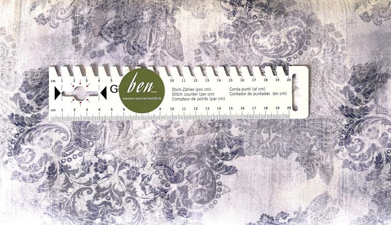 Vintage Farmhouse - Ornamente lavender  - 1 Stück = 3,40 Meter