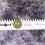 Vintage Farmhouse - Ornamente amethyst - 1 Stück = 2,40 Meter