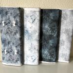 Vintage Farmhouse - Vogelkäfig u. Blumen ice blue - 1 Stück = 3,20 Meter