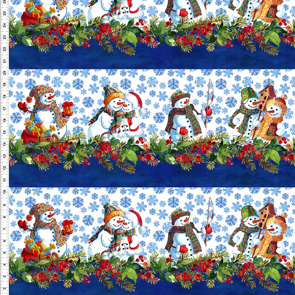 A Year of Art - WINTER Bordüre