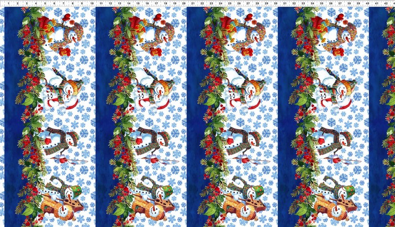 A Year of Art - WINTER Bordüre