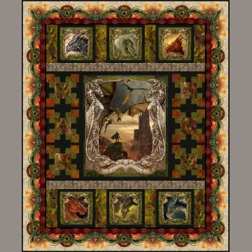 Dragons "The Ancients" Quilt - Anleitung
