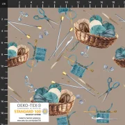 Cosy Knit - Wollkorb teal