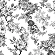 Decoupage - Toile black