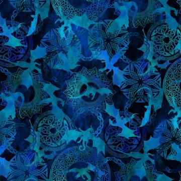Drachen blue