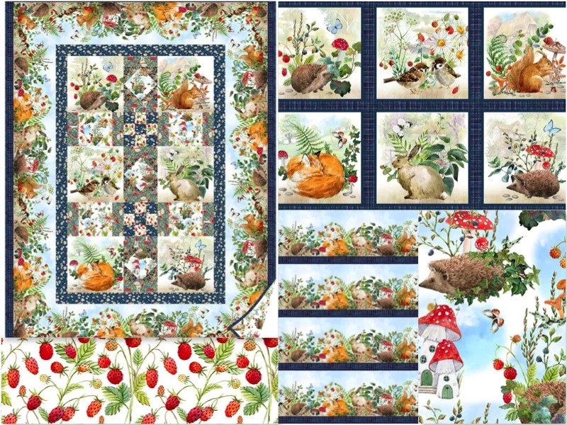 Hedgehog Hollow  - Quilt Pack