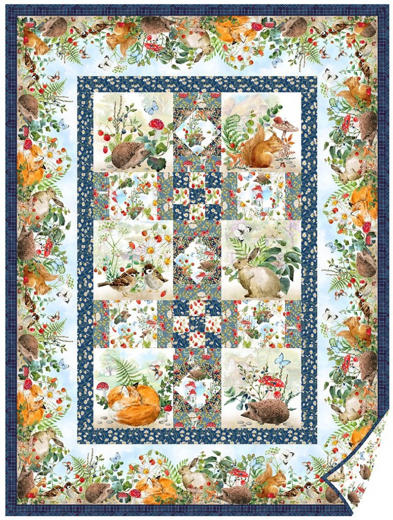 Hedgehog Hollow - Quilt Kit