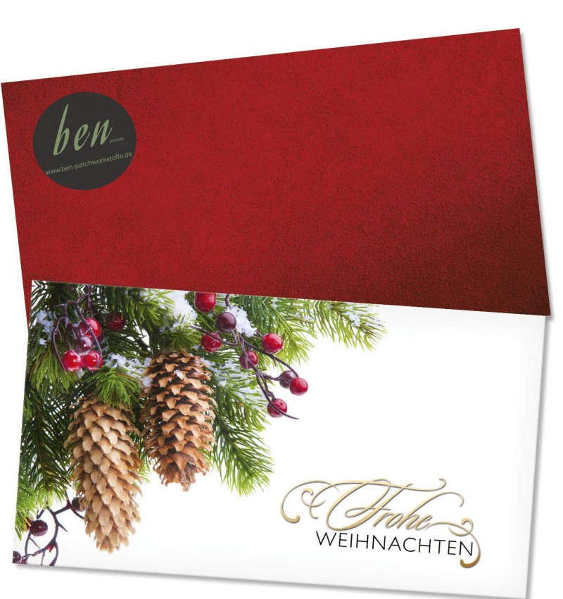 Geschenk Gutschein "Tannenzweig"