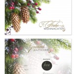 Geschenk Gutschein "Tannenzweig"