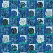 Halcyon II - Travels Quilt Kit BLUE