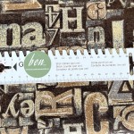 Heavy Metal - Buchstaben gold metallic