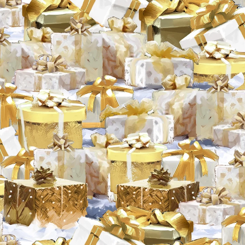 Here Comes Santa - Gold Gift Galore