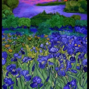 Wild Iris - Panel