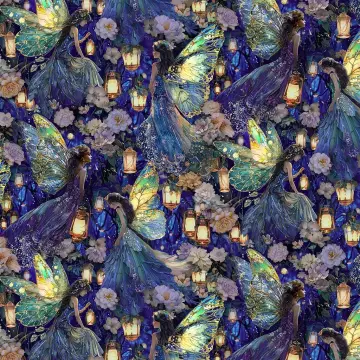 Lumiére Feen mit Laternen