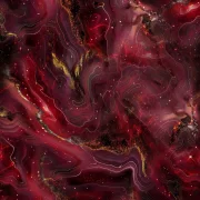 Midnight Flora - Agate Garnet