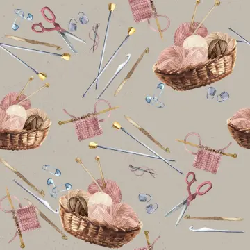 Cosy Knit - Wollkorb rose