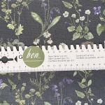 Midsummer Meadow Sweet Graphite  - 1 Stück = 2,50 Meter