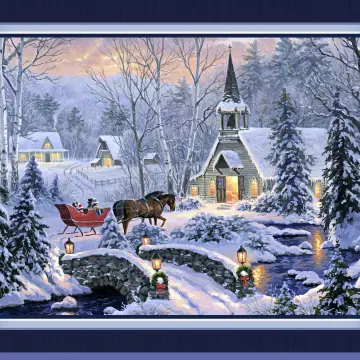 Nature´s Noel - Panel Kirche