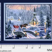 Nature´s Noel - Panel Kirche