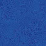 Peacock Flourish Opulence Tonal Dark Blue