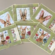 Platzdecken Set "Hasi" - Quilt Kit