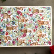 Platzdecken Set "Hasi" - Quilt Kit