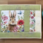 Platzdecken Set "Hasi" - Quilt Kit