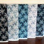 Schneekristalle blacklight  - 1 Stück = 2,60 Meter