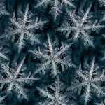 Schneekristalle blacklight  - 1 Stück = 2,60 Meter