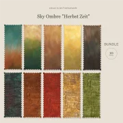 Sky Ombre "HerbstZeit"  - Bundle