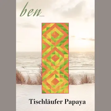 Tischläufer Papaya - Quilt Kit