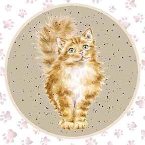 Whiskers & Paws - Panel Circle Cats