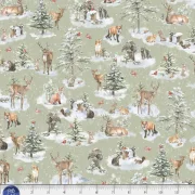 Woodland Whispers - Wildtiere grün