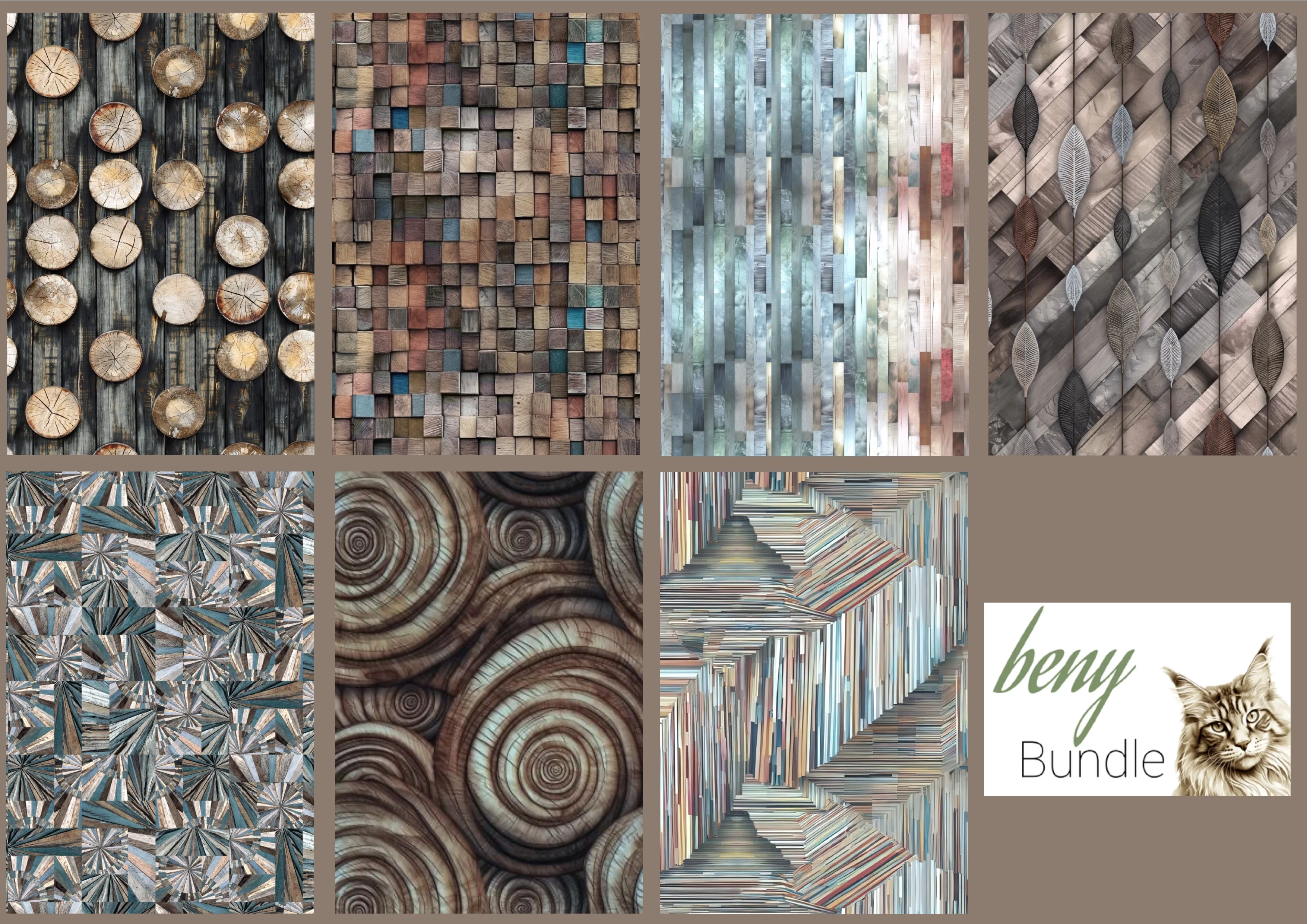 Out of the Woodwork - Fat Quarter Bundle