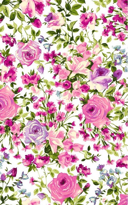 Blumenvielfalt pink Lila - Bloom On - 1 Stück = 2,90 Meter