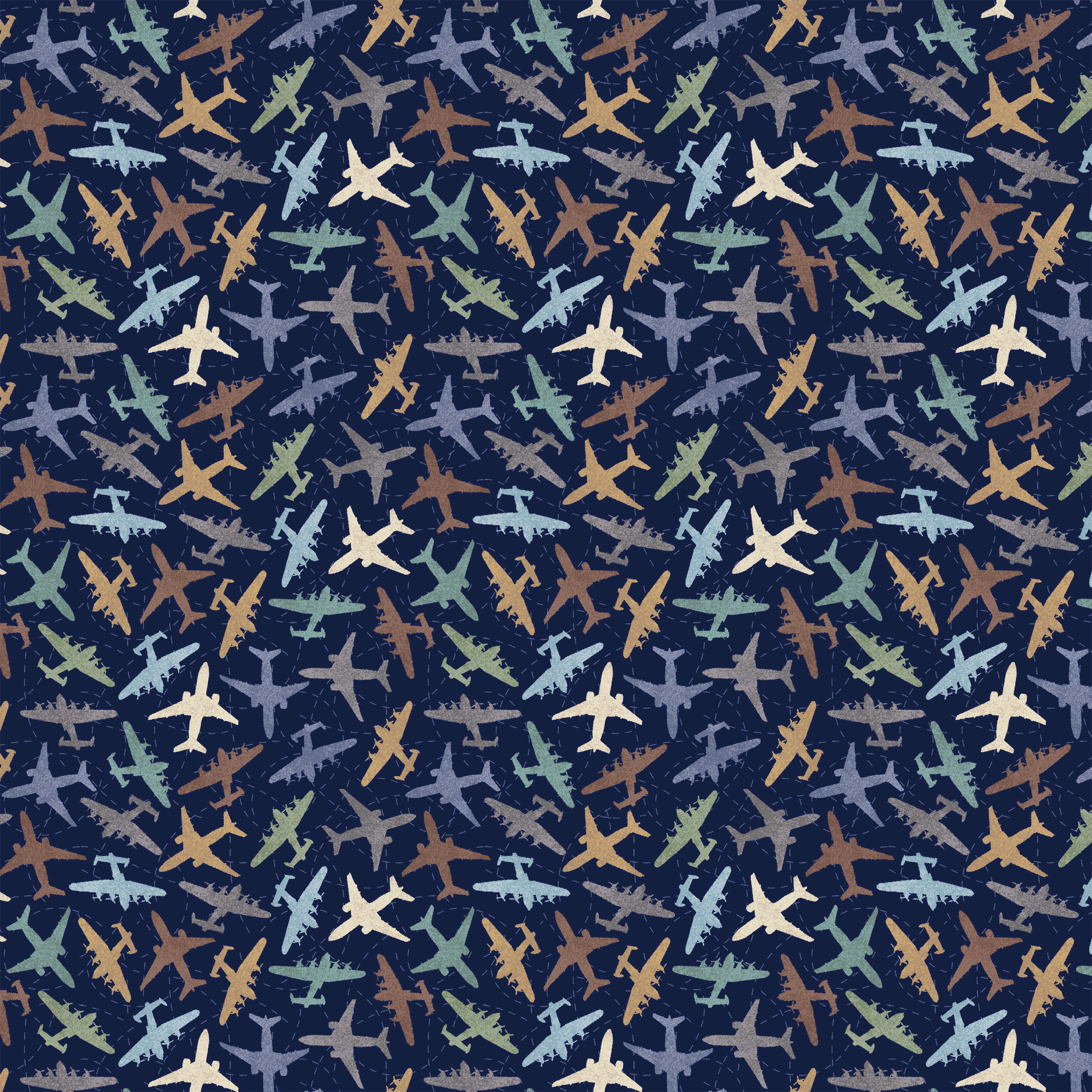 Discover - Leichtflugzeug navy - 1 Stück = 1,30 Meter