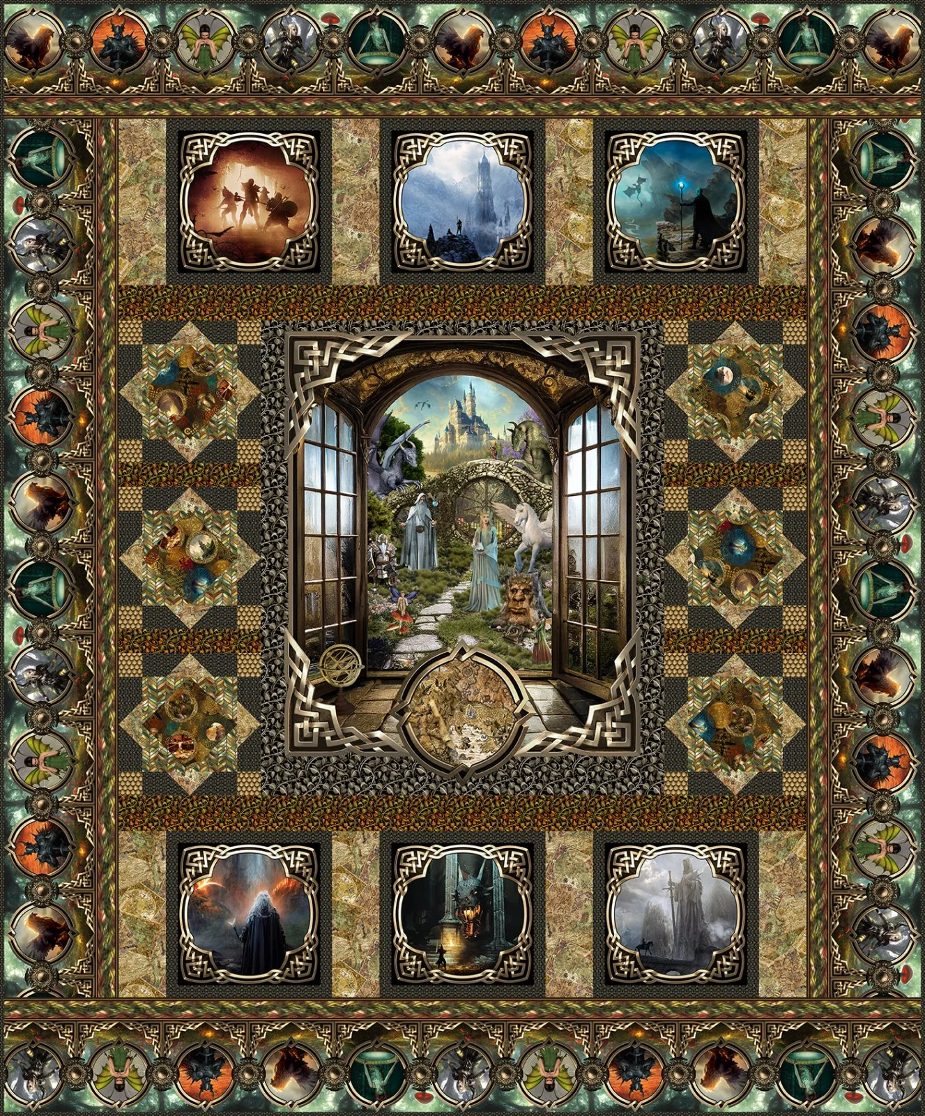 Legendary Journeys Quilt - Anleitung