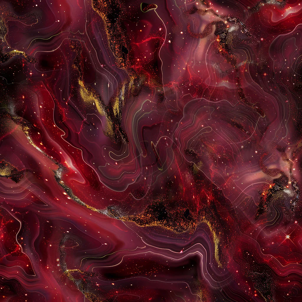 Midnight Flora - Agate Garnet