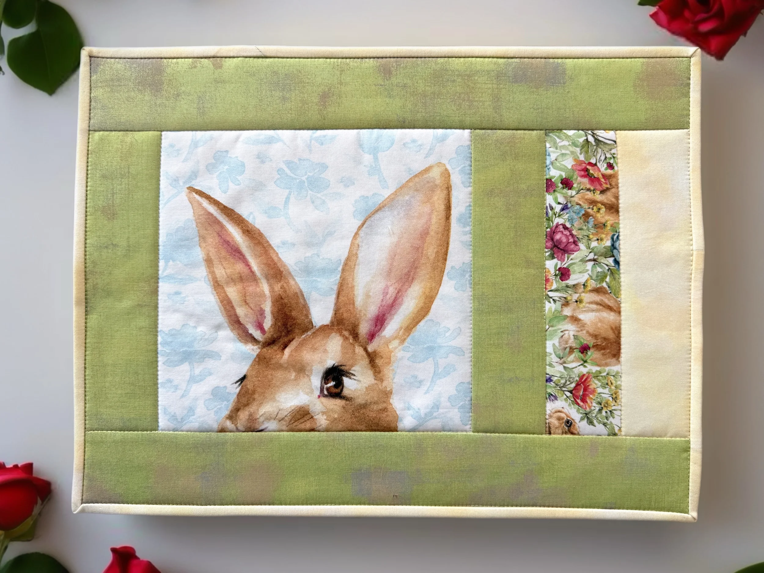 Platzdecken Set "Hasi" - Quilt Kit