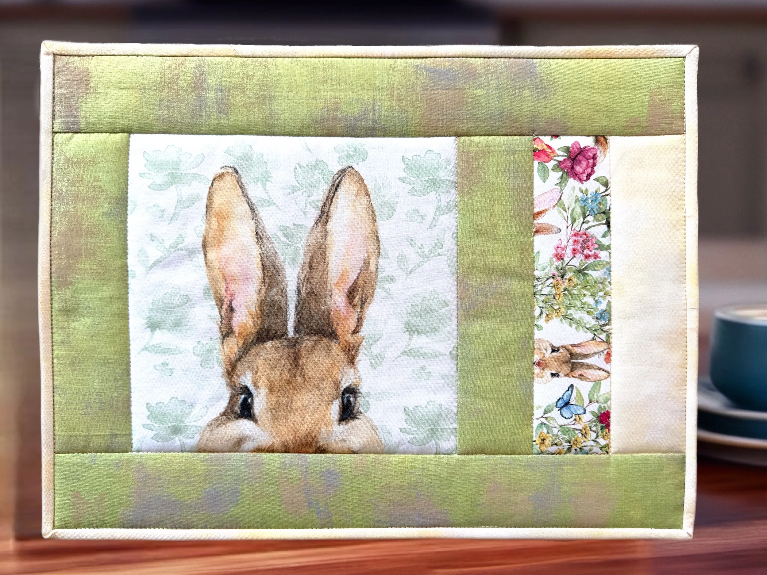 Platzdecken Set "Hasi" - Quilt Kit