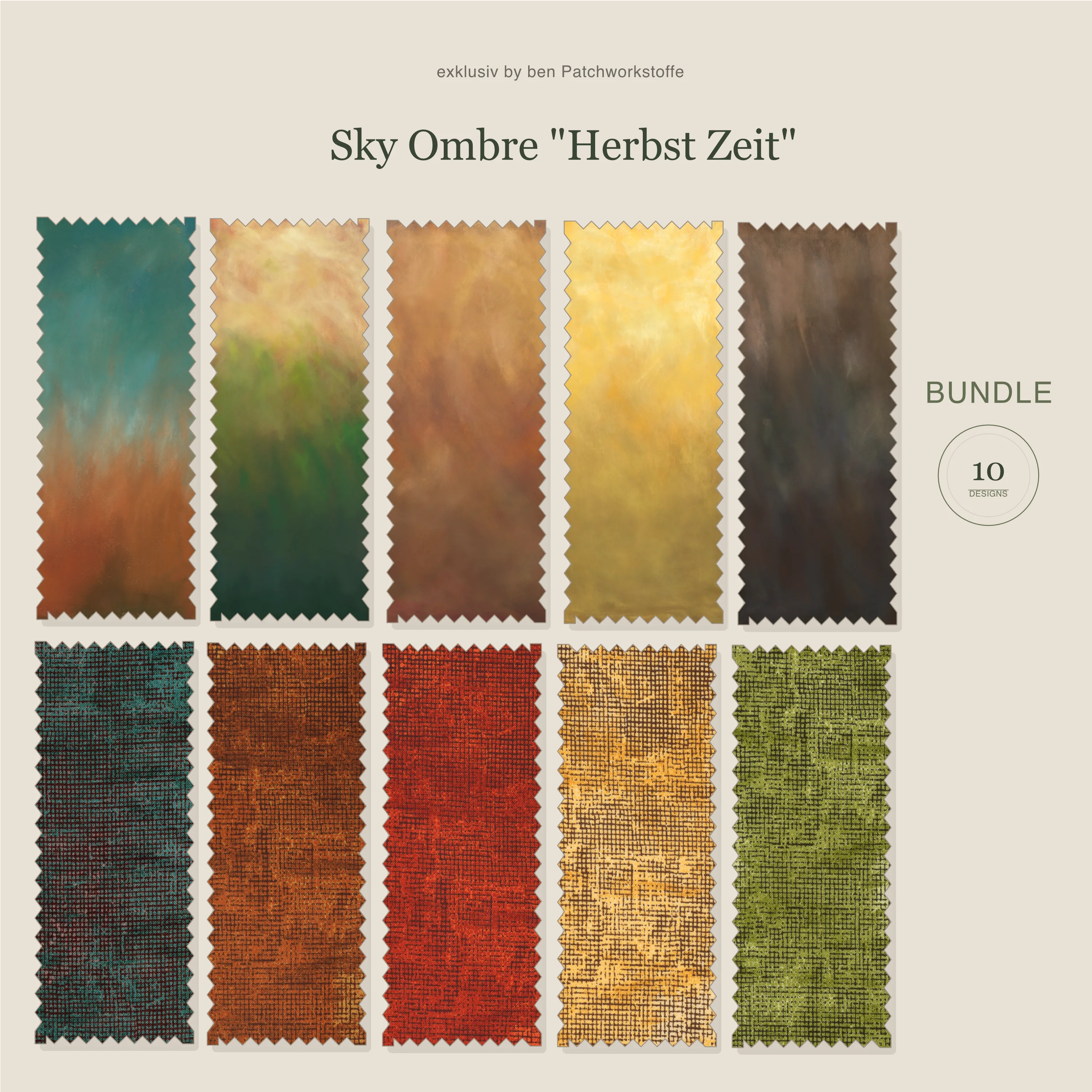 Sky Ombre "HerbstZeit"  - Bundle