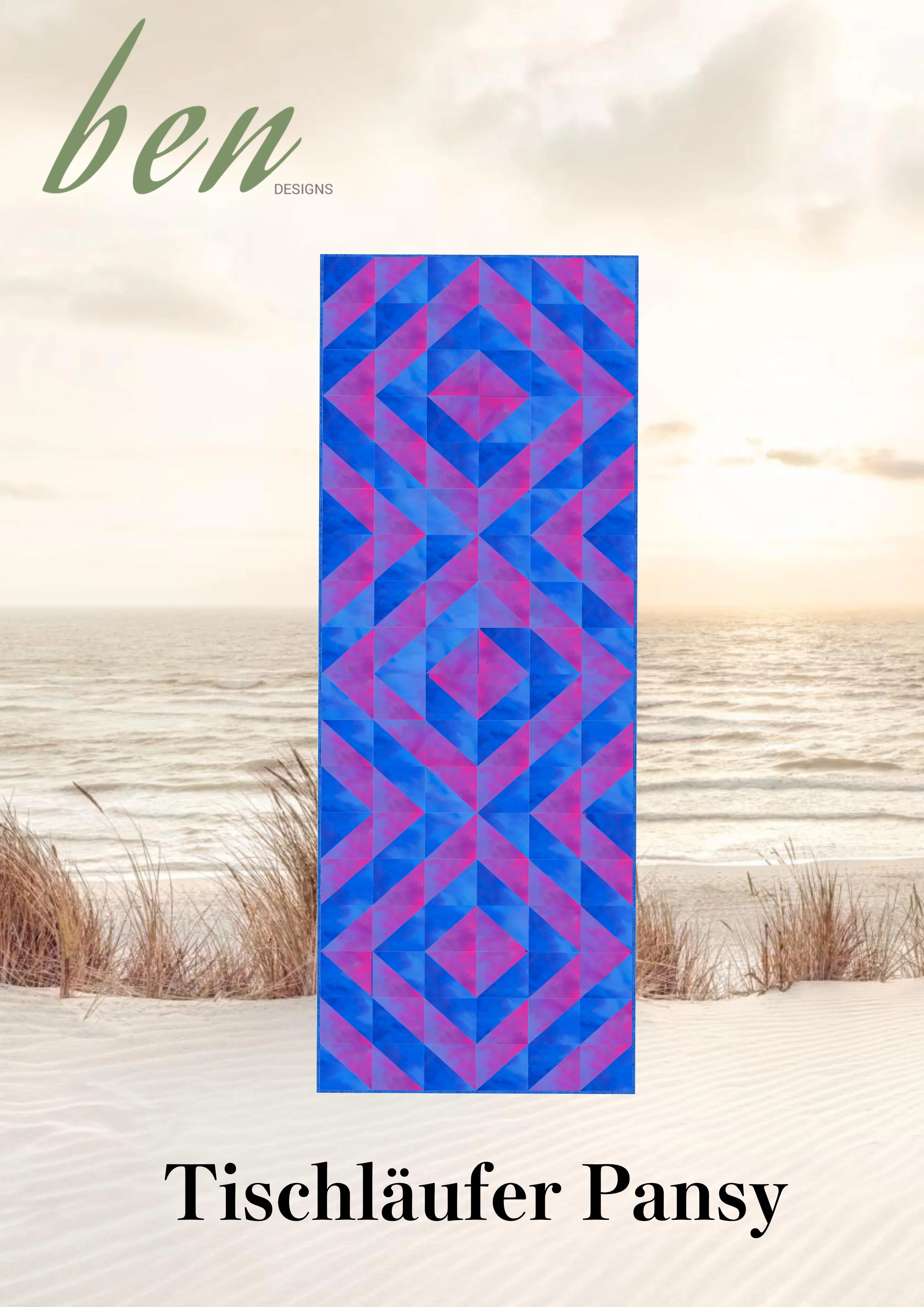 Tischläufer Pansy - Quilt Kit